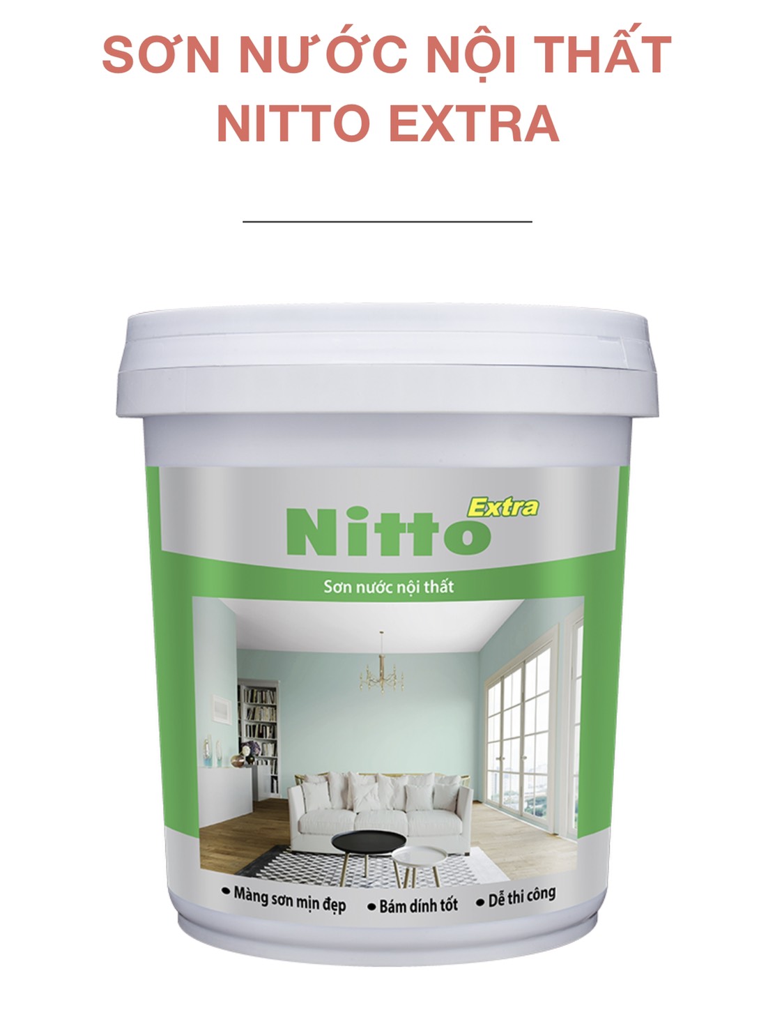 sơn nước nội thất Nitto Extra